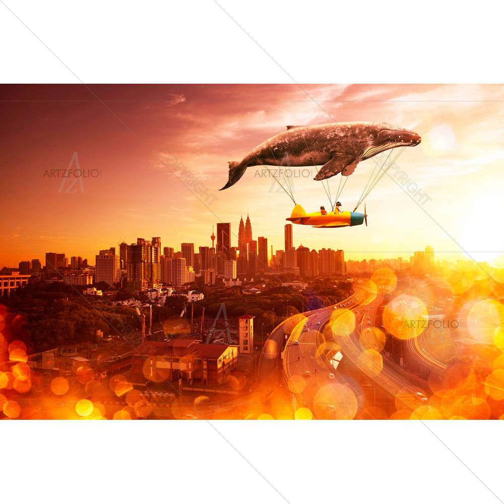 I Believe I Can Fly — custom-size art design 5005094