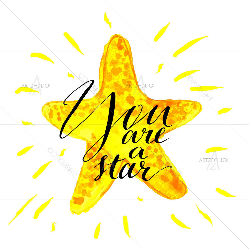 You Are A Star — Abstract custom art by ArtzFolio