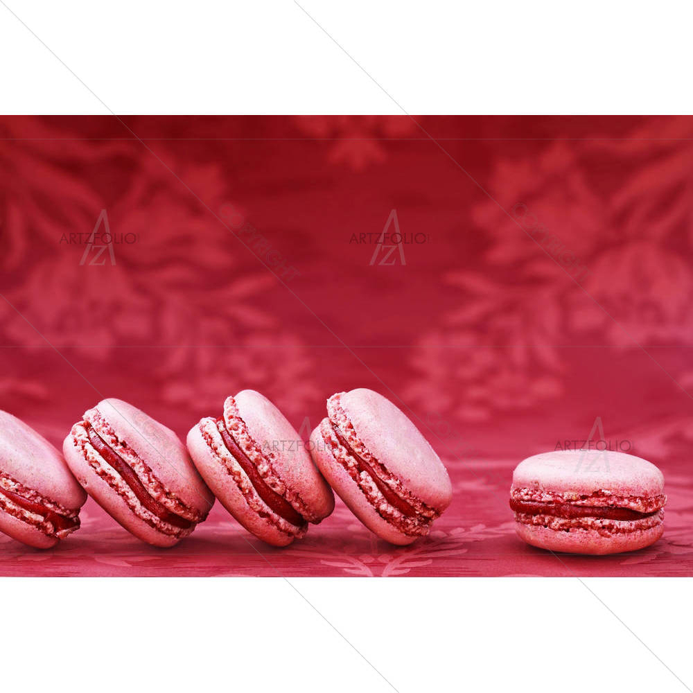 Photo of Row Of Red Strawberry — custom-size art design 5005156