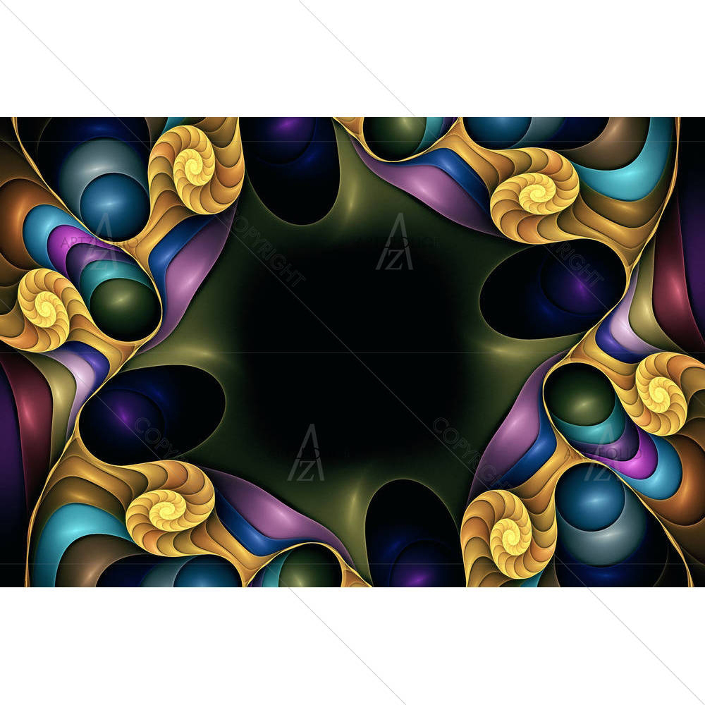 Fractal Artwork D3 — custom-size art design 5005172