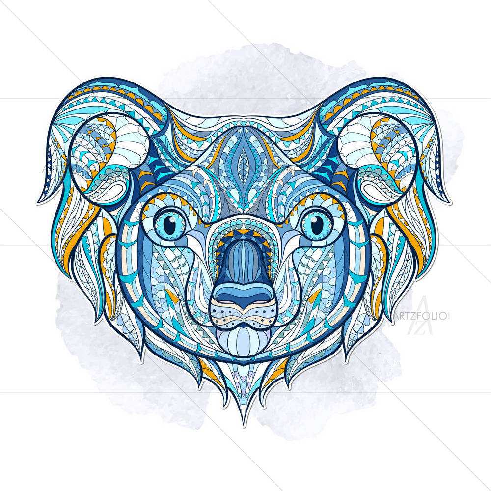 Koala Portrait — custom-size art design 5005184