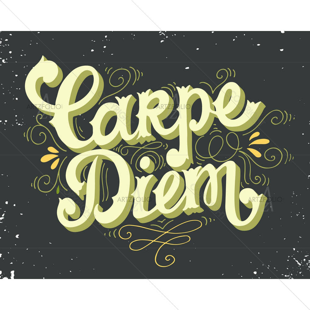 Carpe Diem D2 — custom-size art design 5005226
