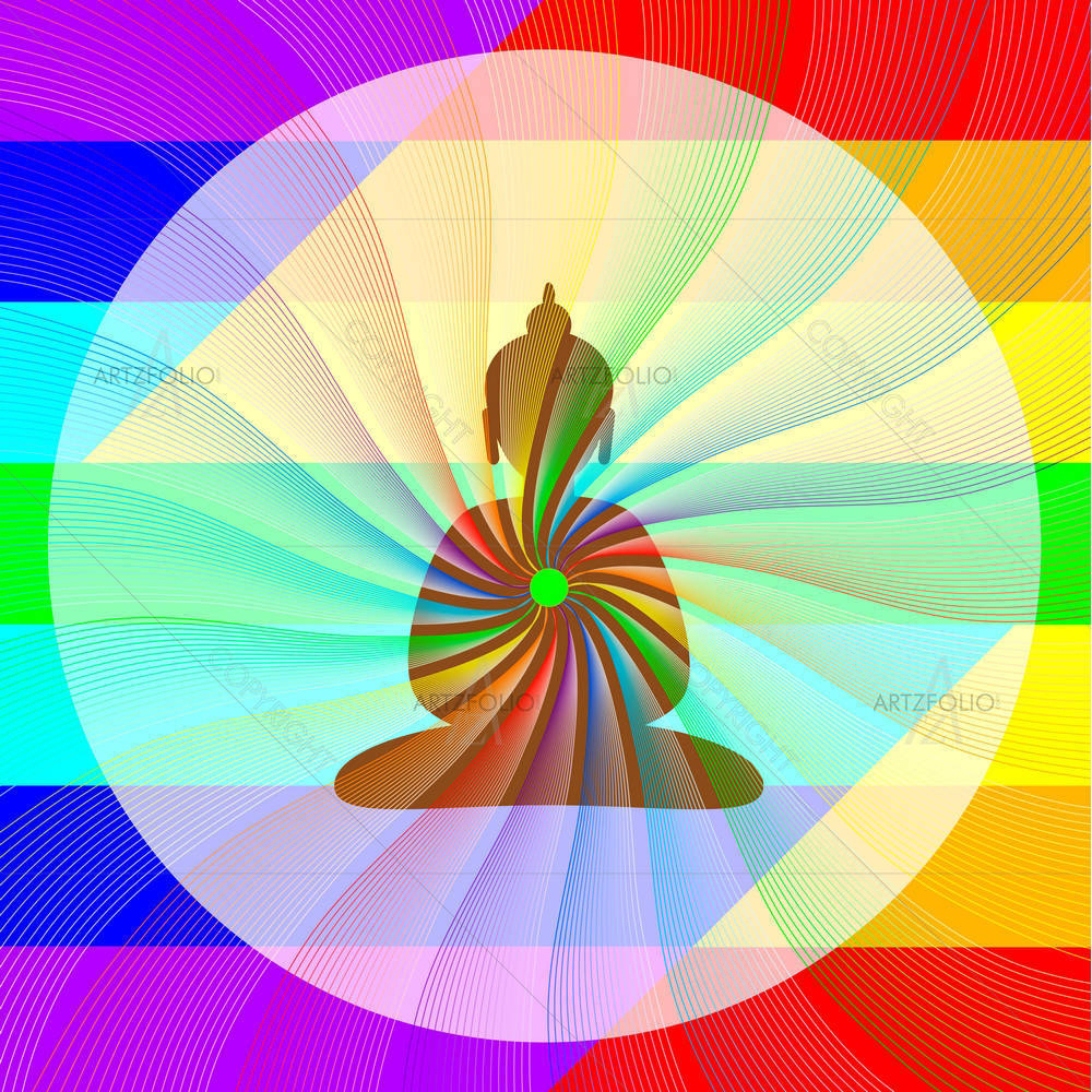 Buddha In Meditation — custom-size art design 5005277