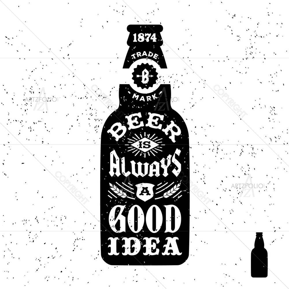 Beer Is Always A Good Idea — Ancient custom art by ArtzFolio