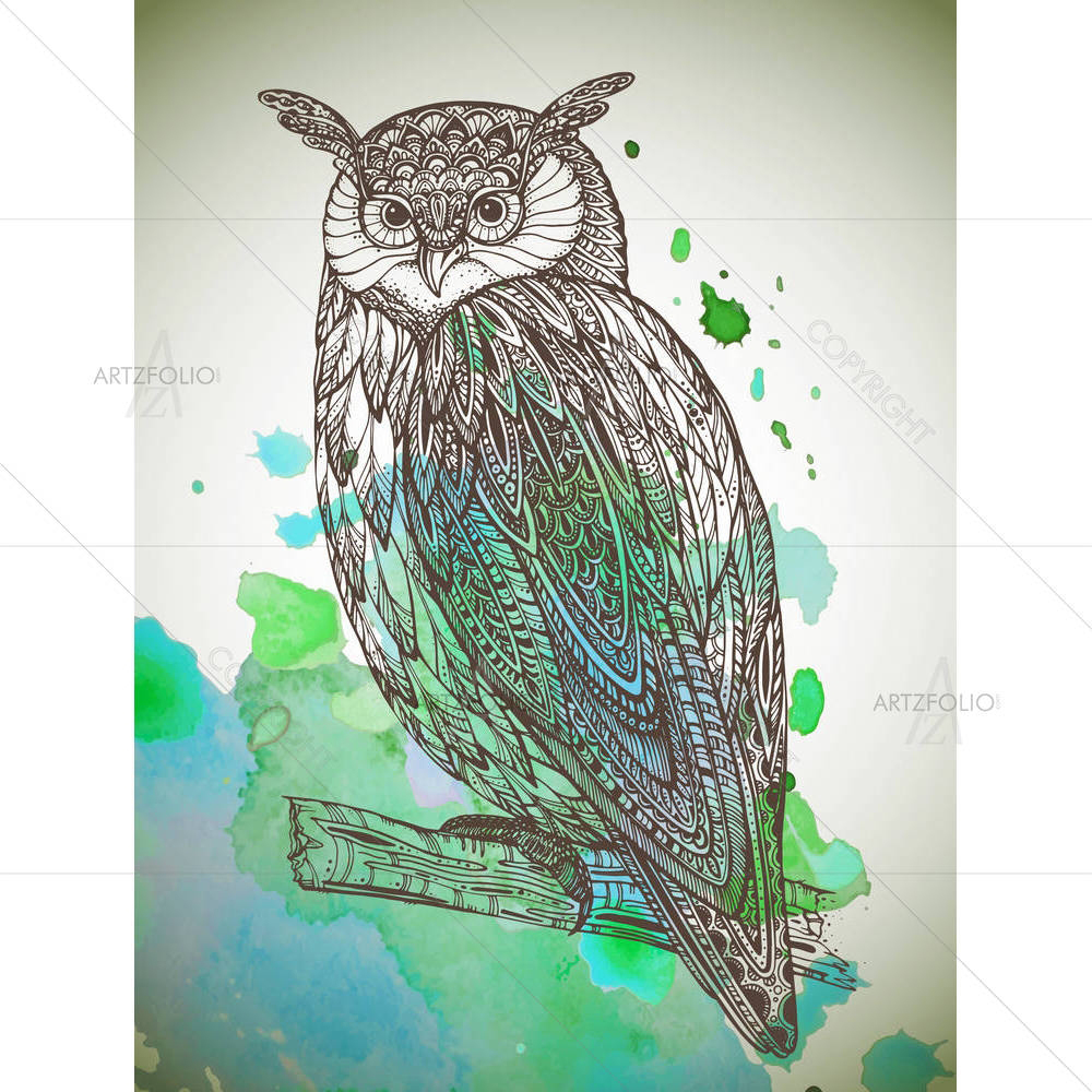 Wild Totem Animal — custom-size art design 5005311