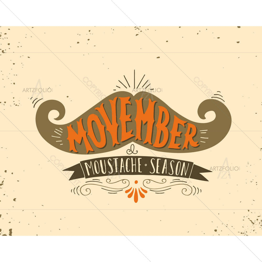 Moustache D2 — custom-size art design 5005332
