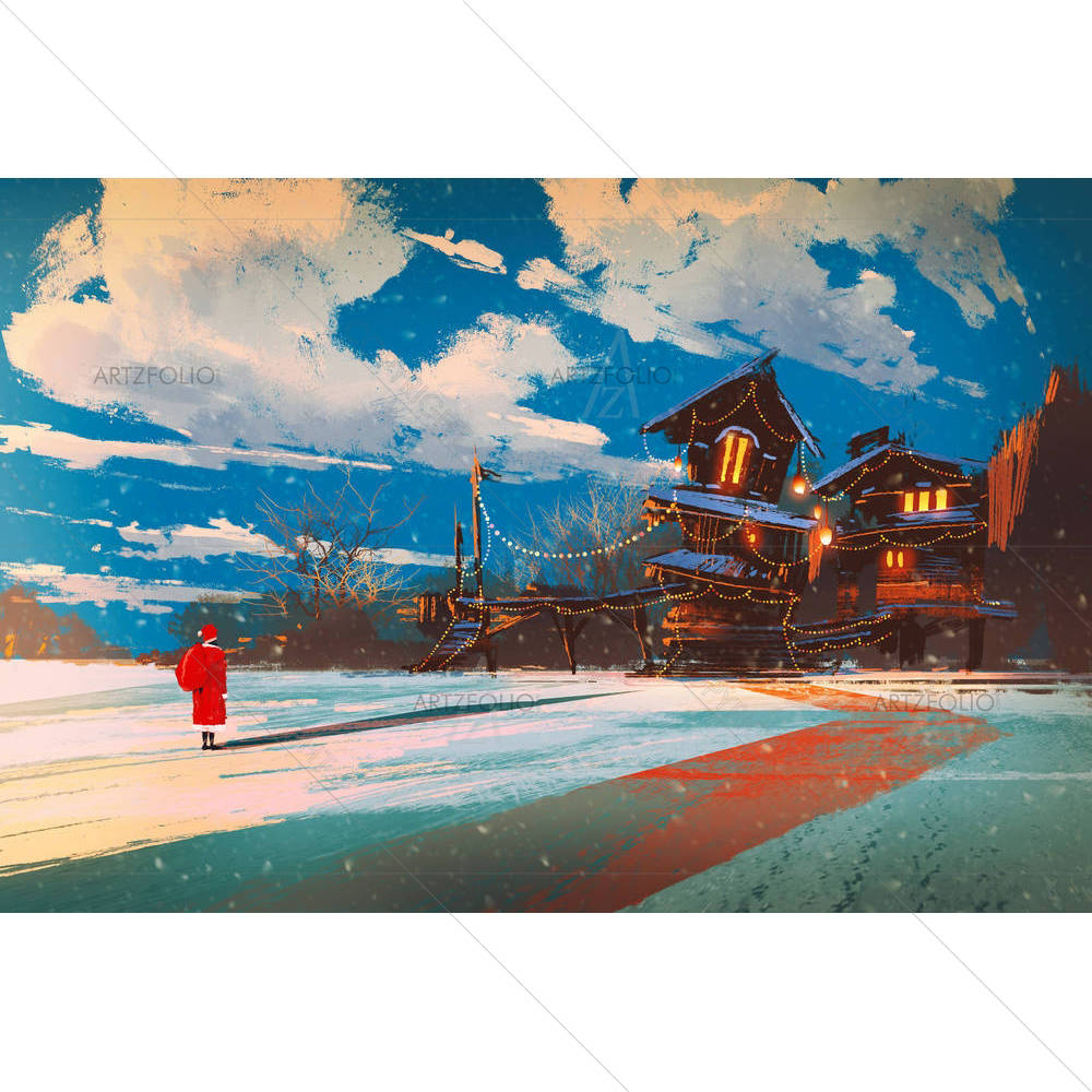 Christmas Night Eve D2 — Devotional custom art by ArtzFolio