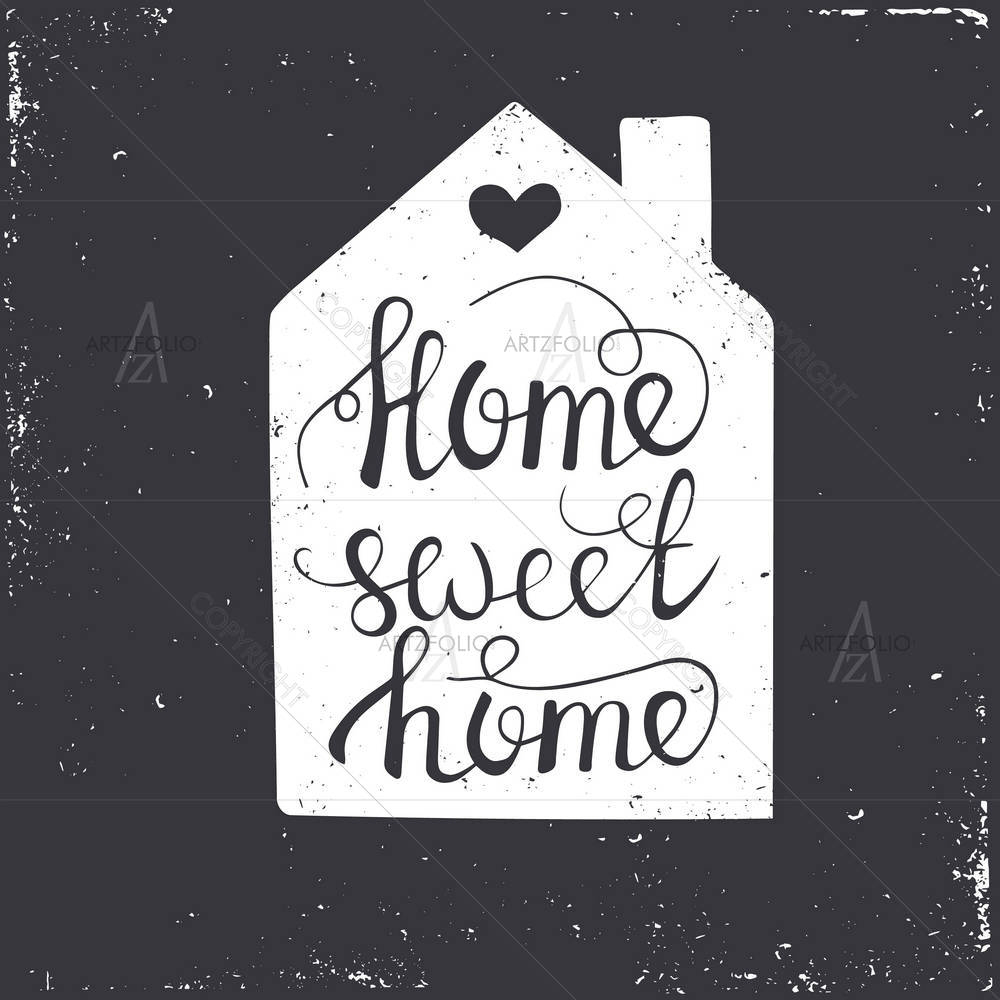 Home Sweet Home D2 — custom-size art design 5005361