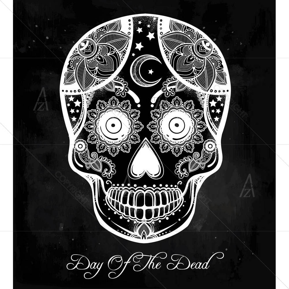 Day Of The Dead D1 — Devotional custom art by ArtzFolio