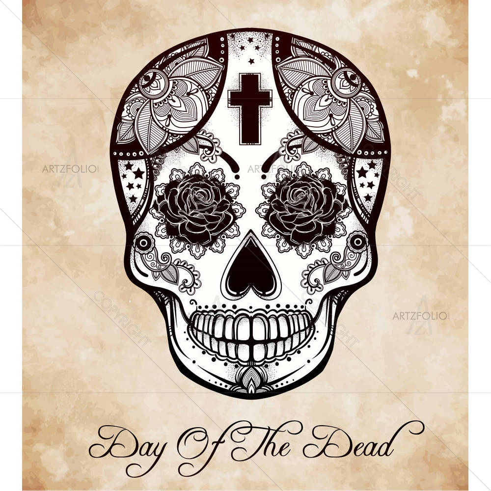 Day Of The Dead D2 — custom-size art design 5005365