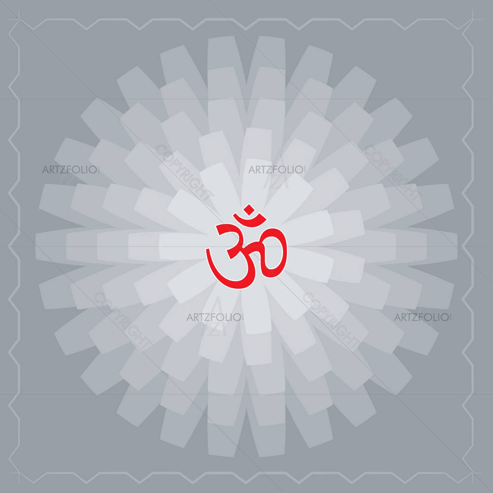 Om Chant D2 — custom-size art design 5005384