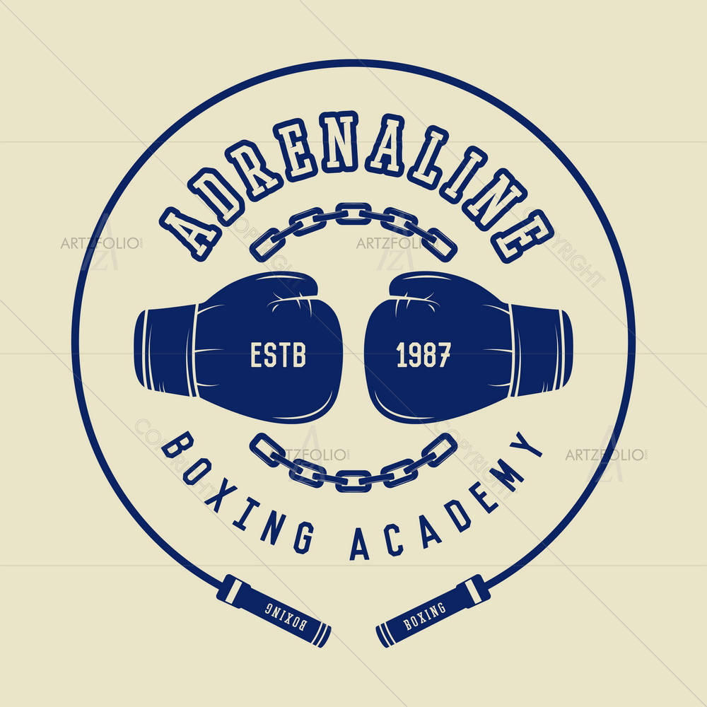 Boxing & Martial Arts D2 — custom-size art design 5005388