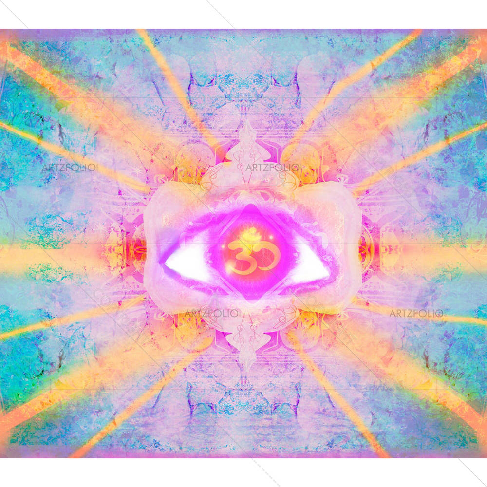 Third Eye Mystical Sign — custom-size art design 5005443