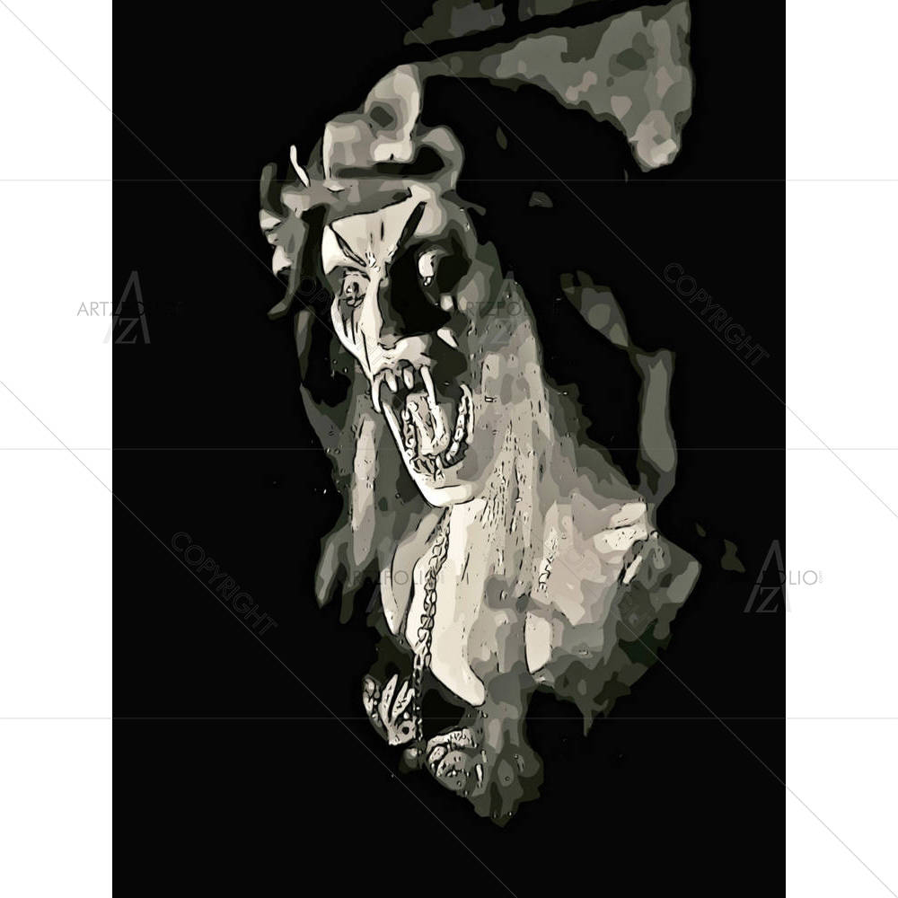 Victorian Vampire — Fantasy custom art by ArtzFolio