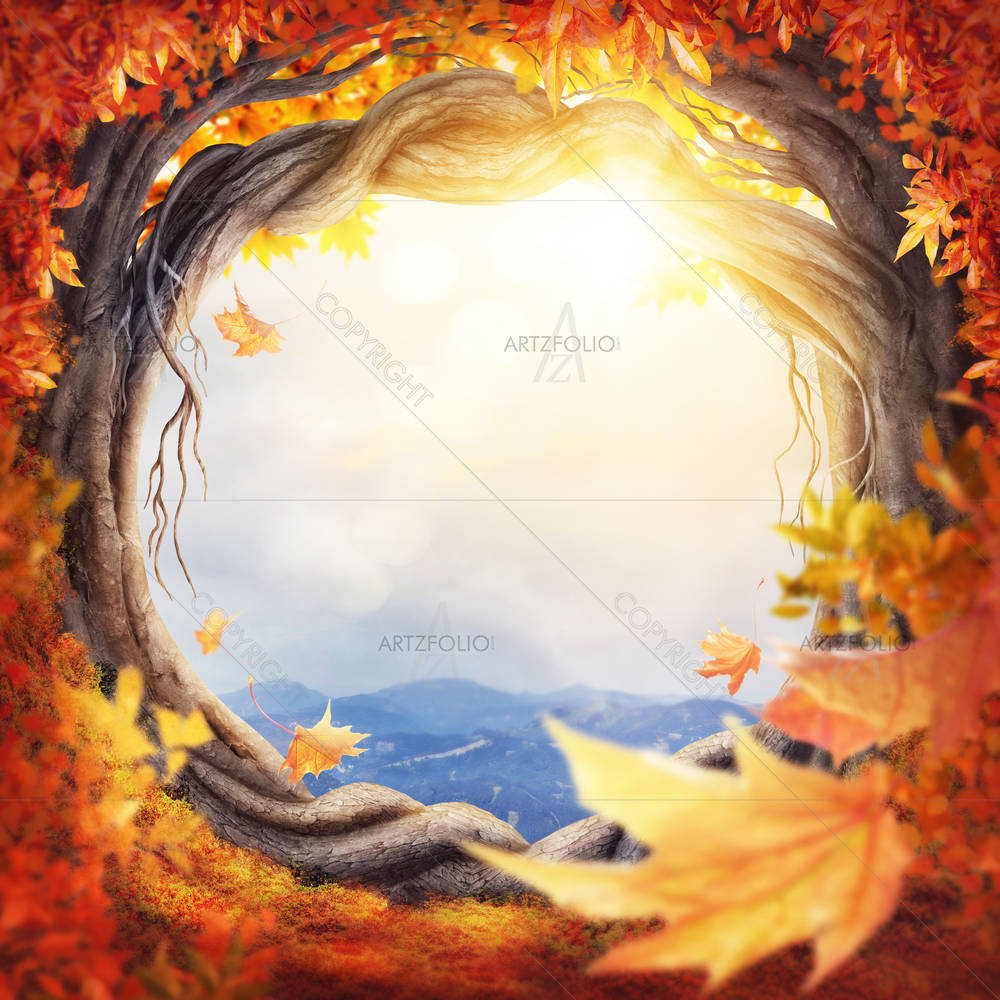Dark Forest D4 — custom-size art design 5005457