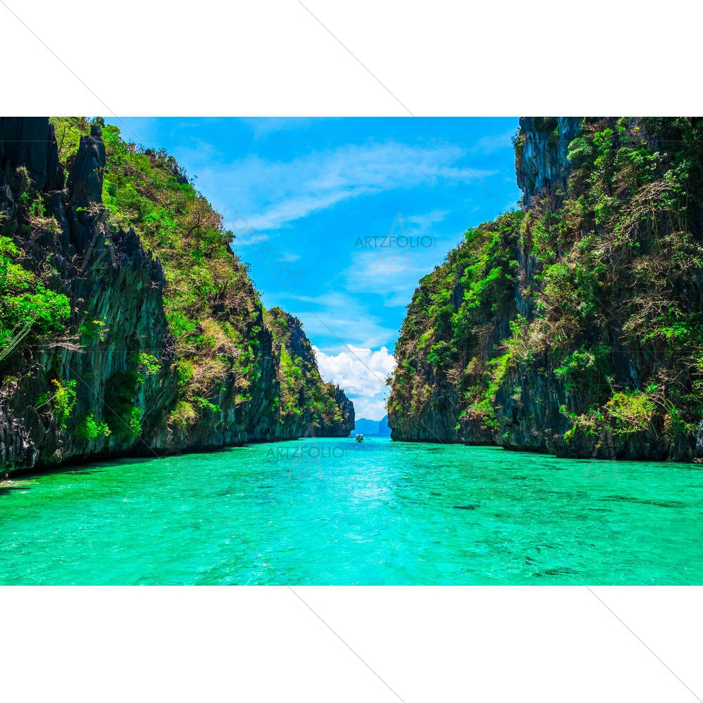 Tropical Landscape In Palawan, Philippines — custom-size art design 5005481