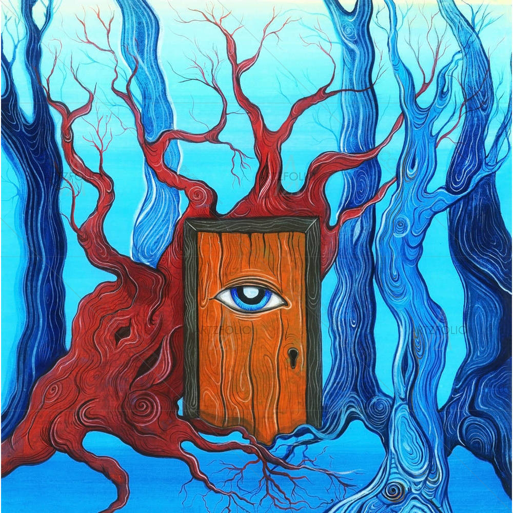 Magic Door With Eye — custom-size art design 5005499