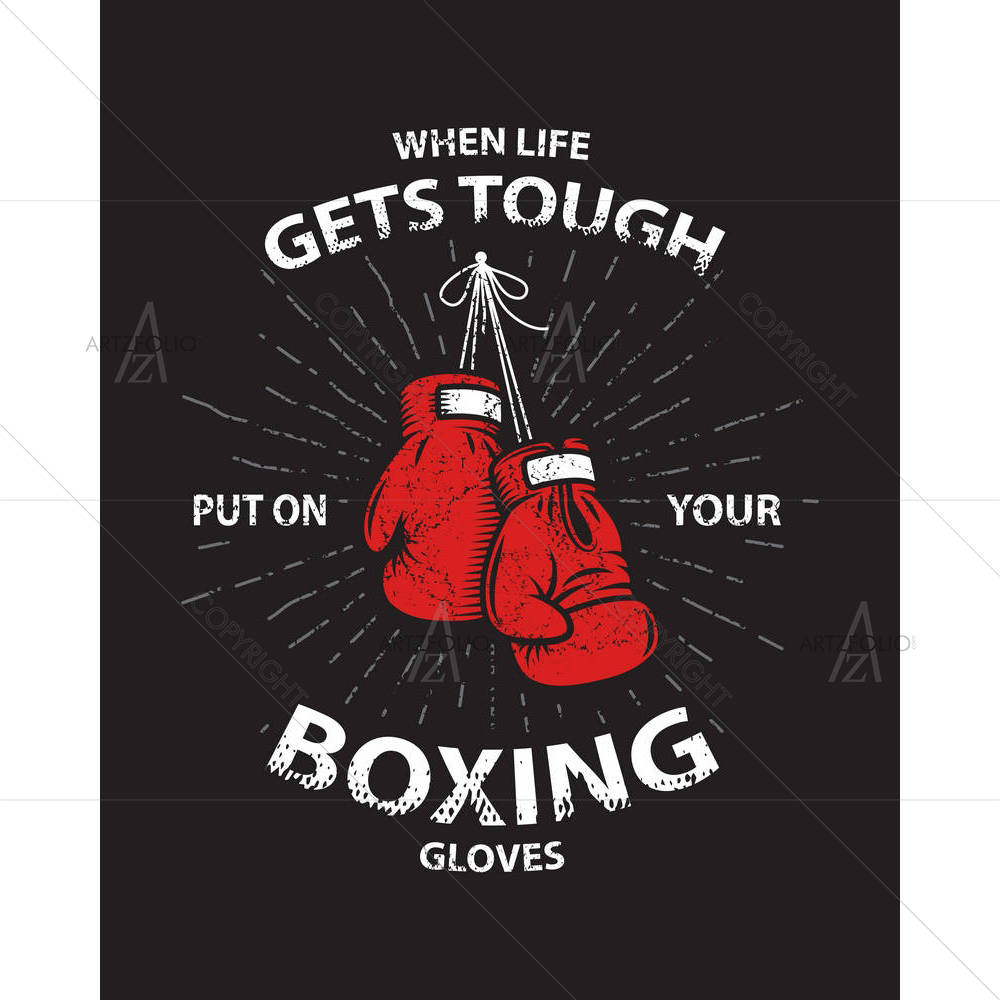 Boxing Gloves — custom-size art design 5005513