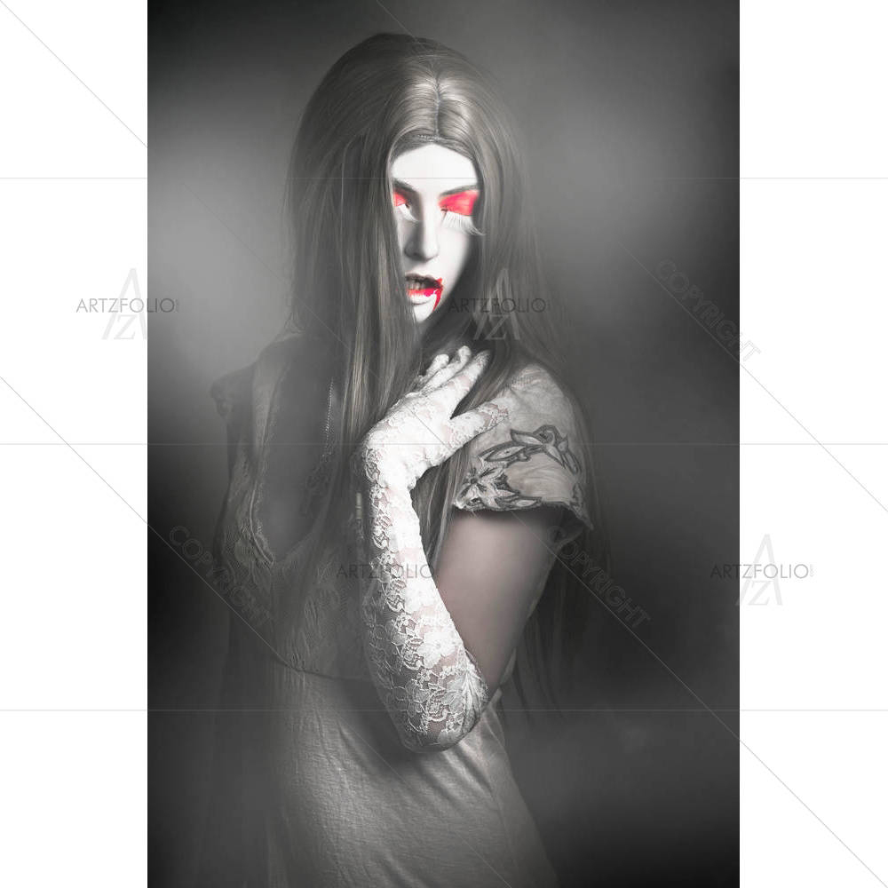 Vampire Woman — custom-size art design 5005537