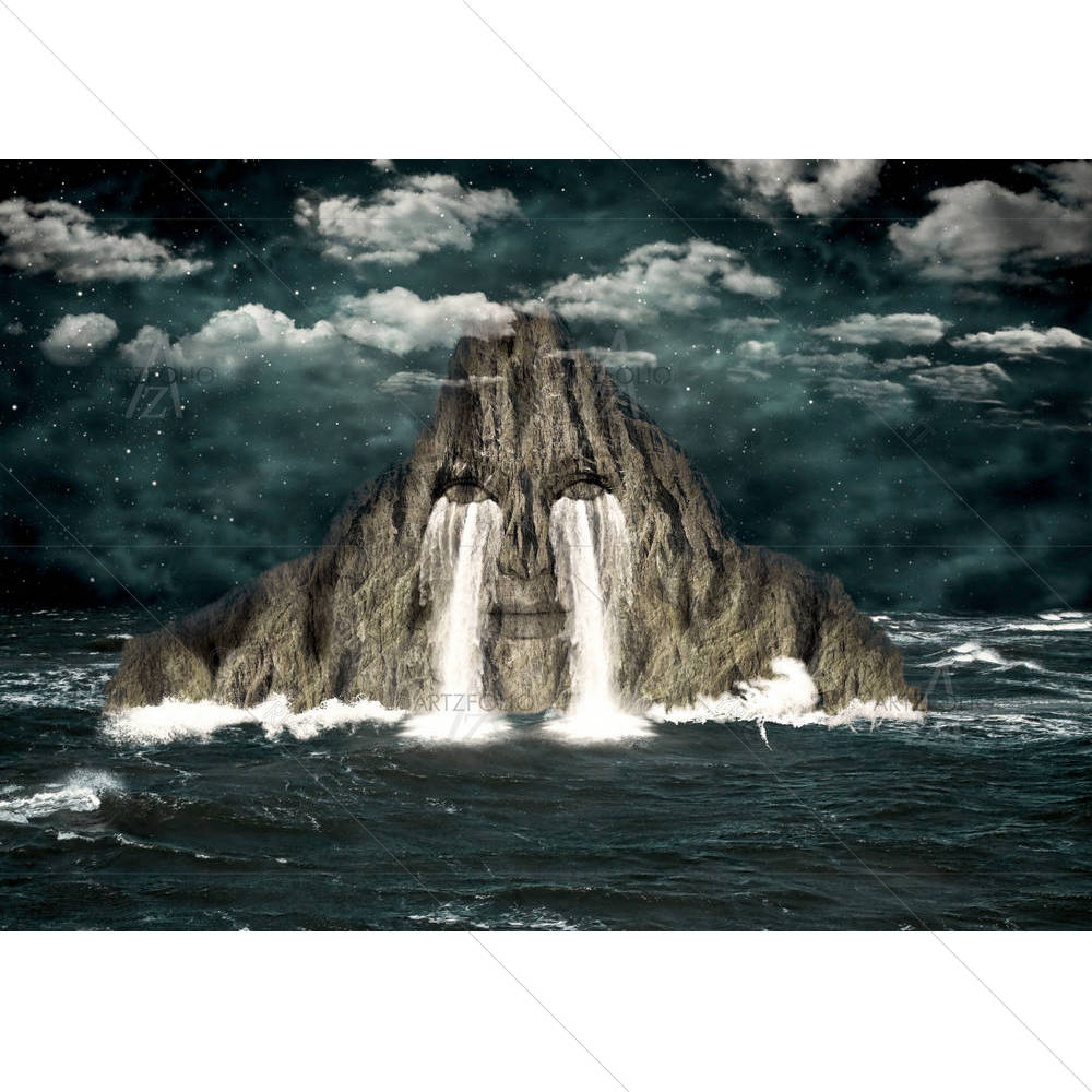 The Sea Of Tears — custom-size art design 5005538