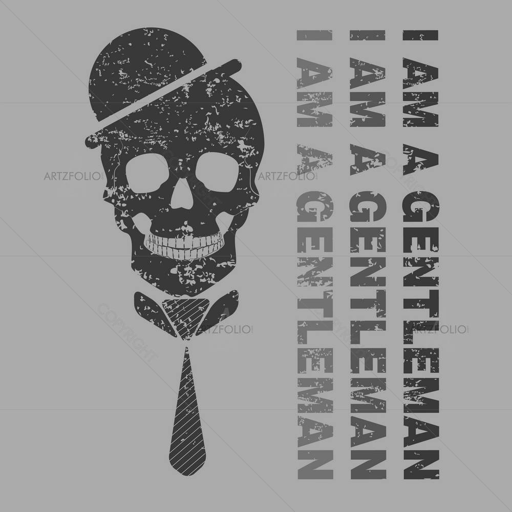 I Am A Gentleman — custom-size art design 5005556