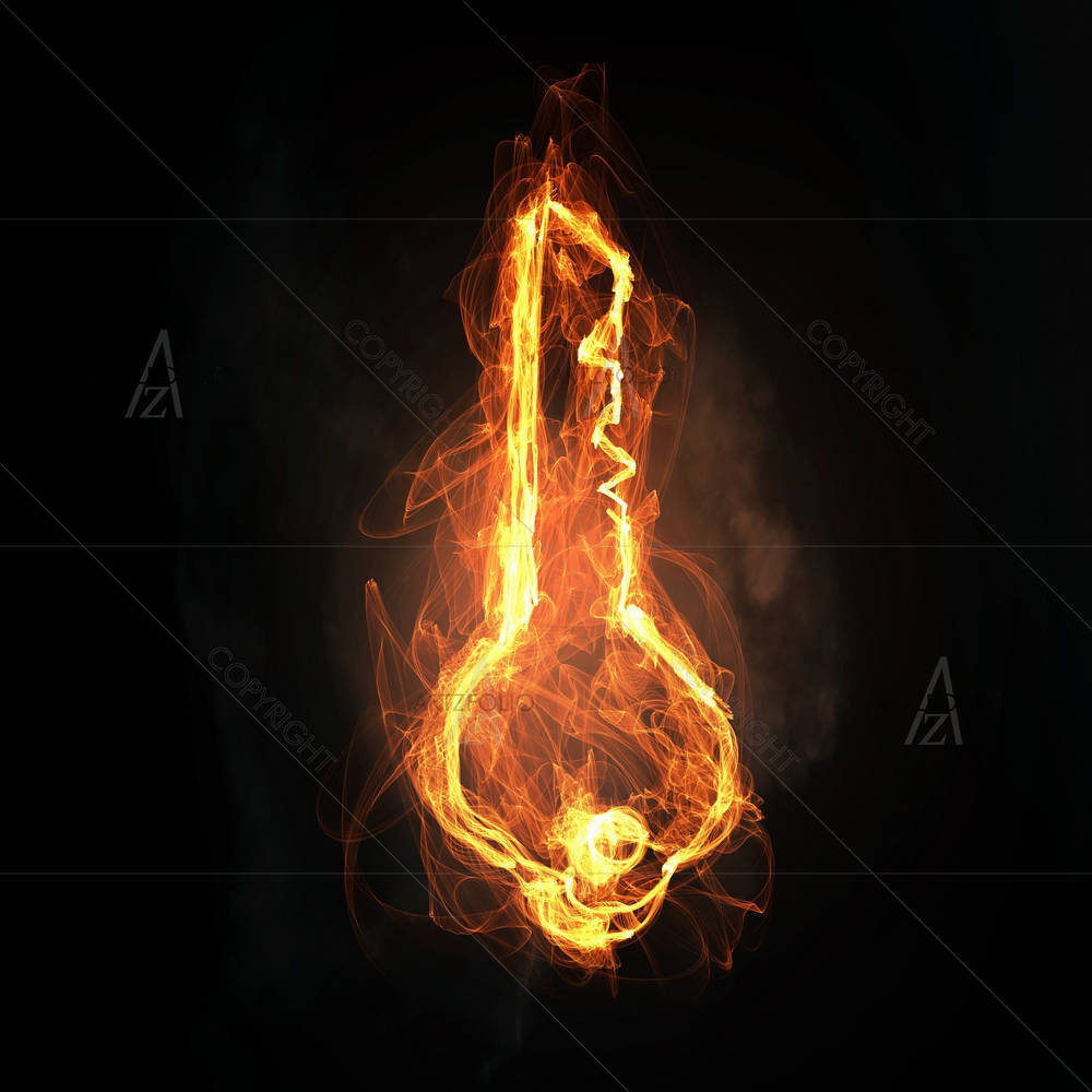 Glowing Light Key Sign — custom-size art design 5005568