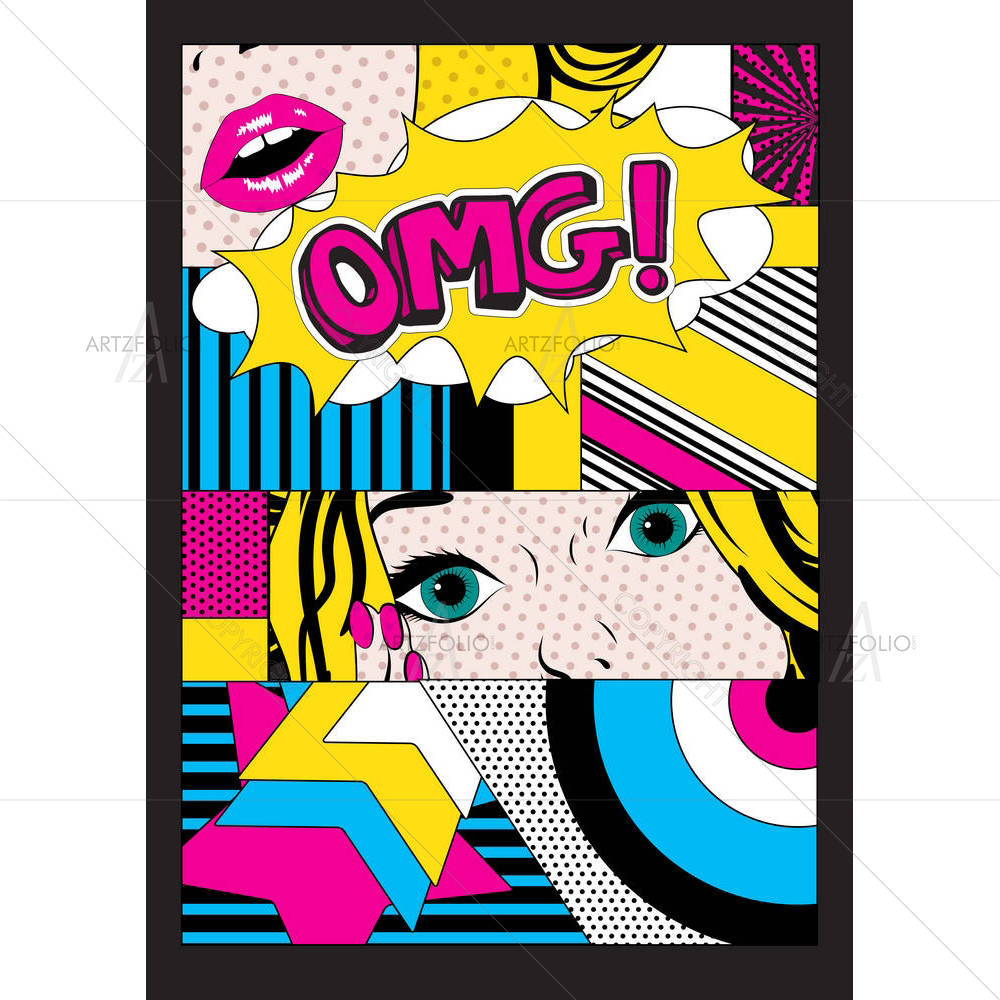 Pop Art — custom-size art design 5005578