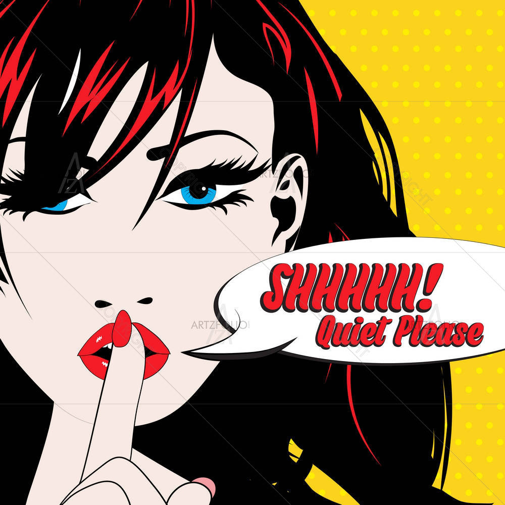 Pop Art Woman D1 — Animated Cartoons custom art by ArtzFolio