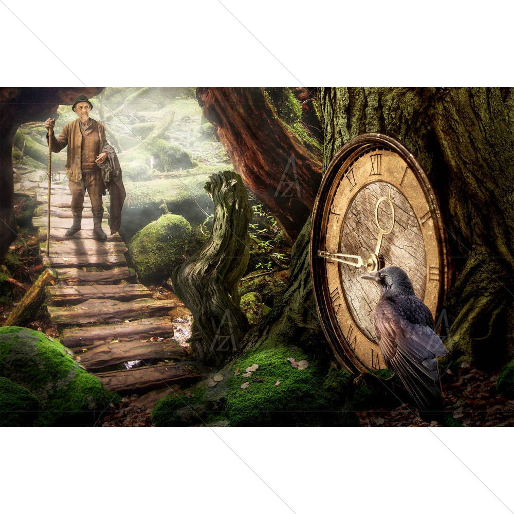Lost Time Concept Art — custom-size art design 5005606