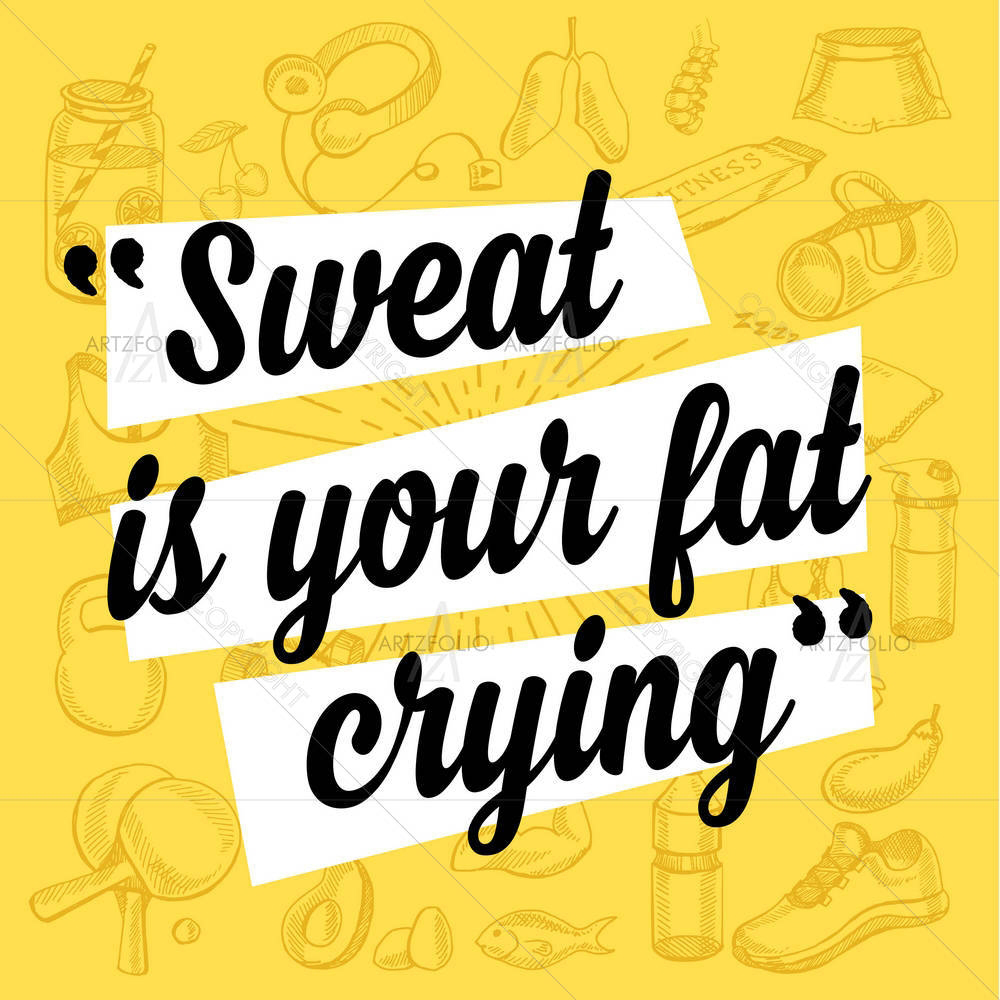 Fitness Motivation — custom-size art design 5005631