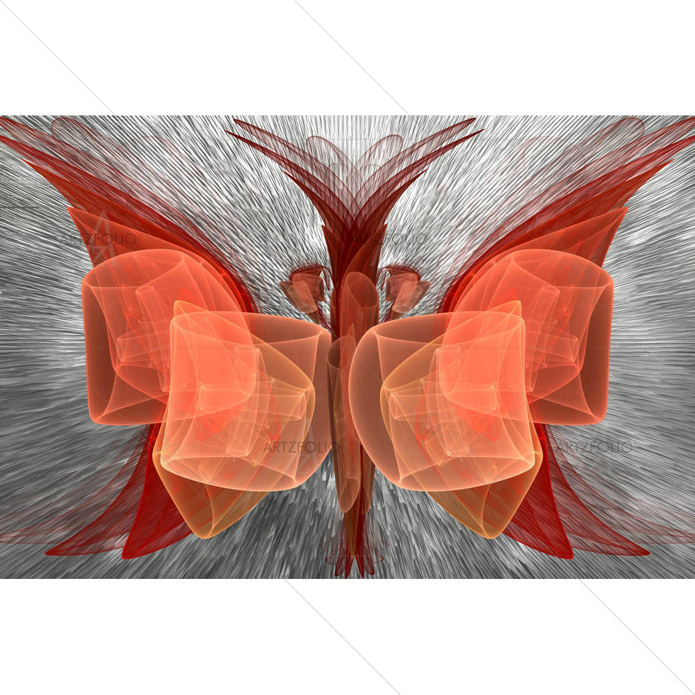 Pink Butterfly — custom-size art design 5005637