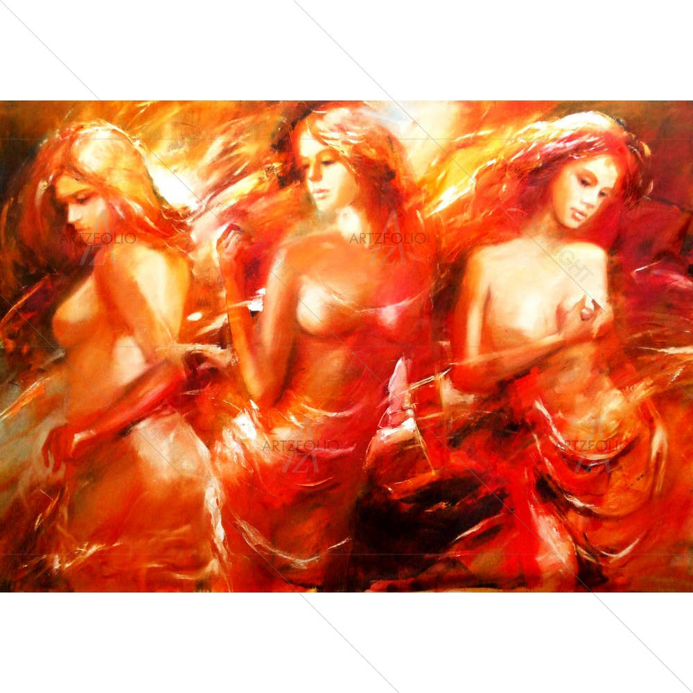 Female Figures D1 — custom-size art design 5005668