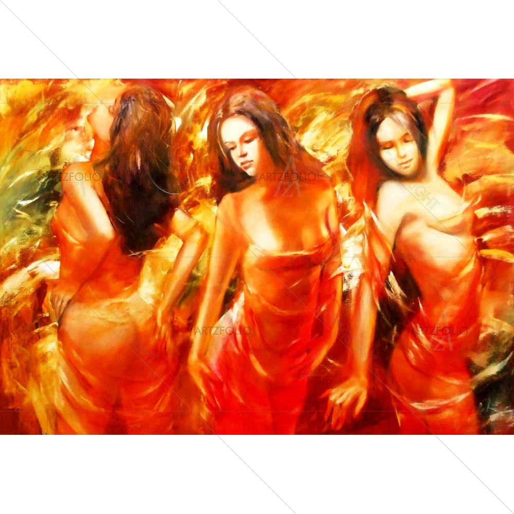Female Figures D2 — custom-size art design 5005669