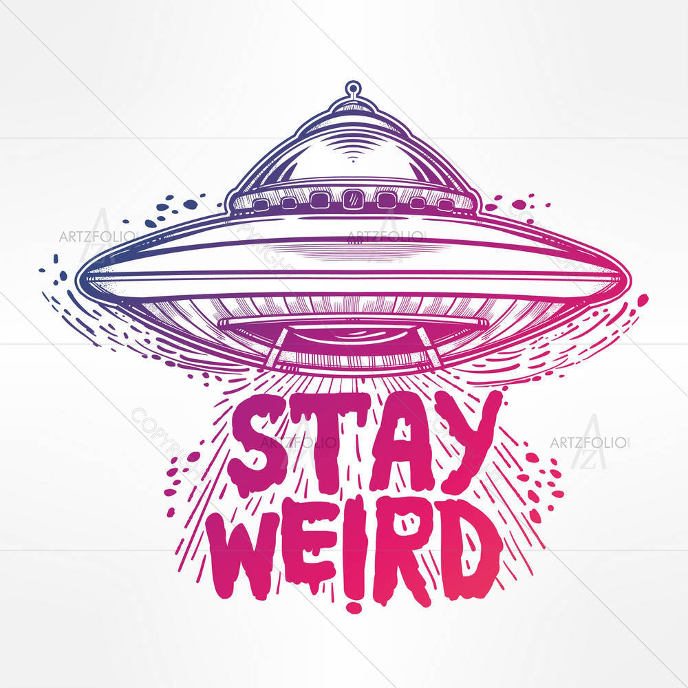 Stay Weird D2 — custom-size art design 5005675