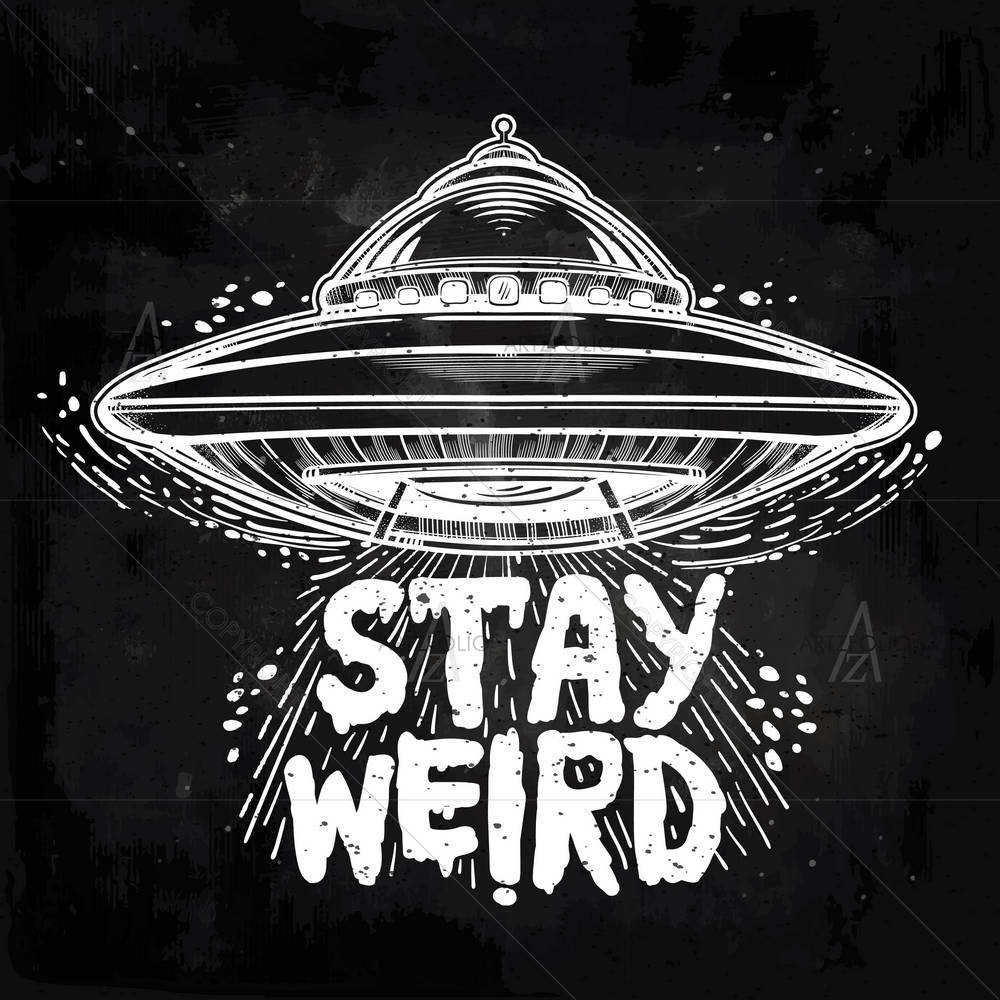 Stay Weird D3 — custom-size art design 5005676