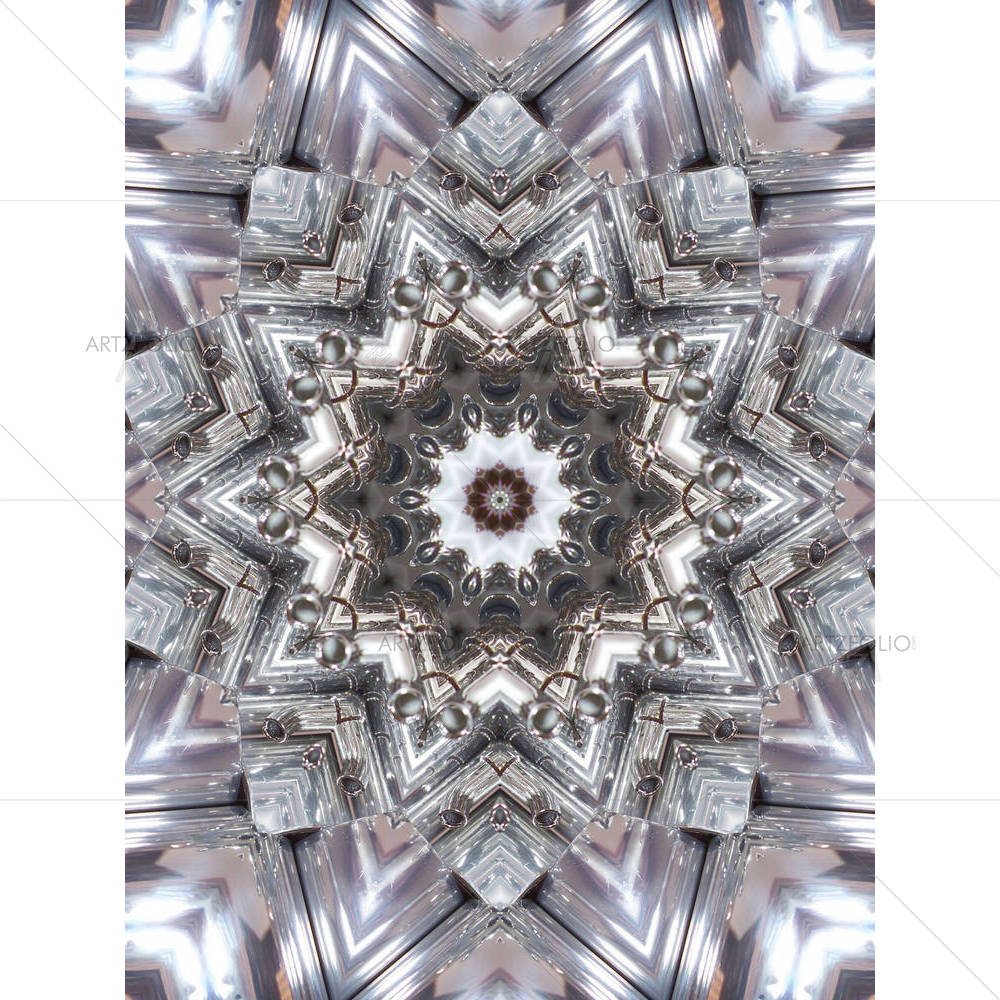 Abstract Kaleidoscopic Art — custom-size art design 5005694