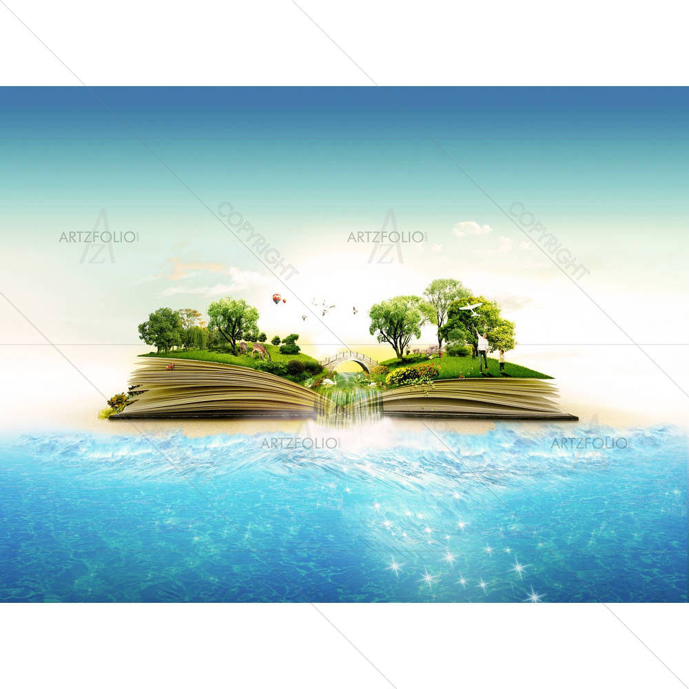 Nature Book — custom-size art design 5005748