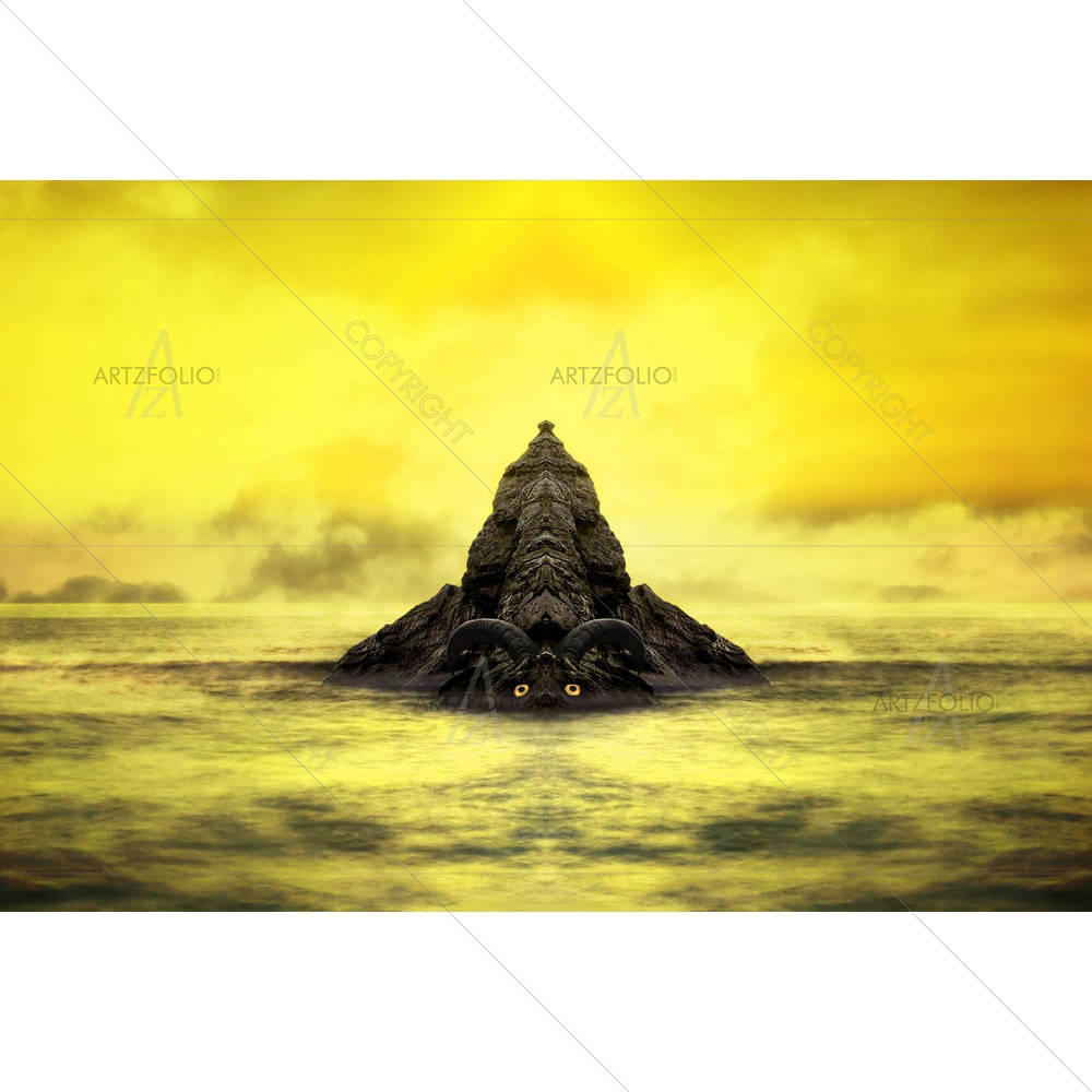 Fantasy Stone Golem — custom-size art design 5005845