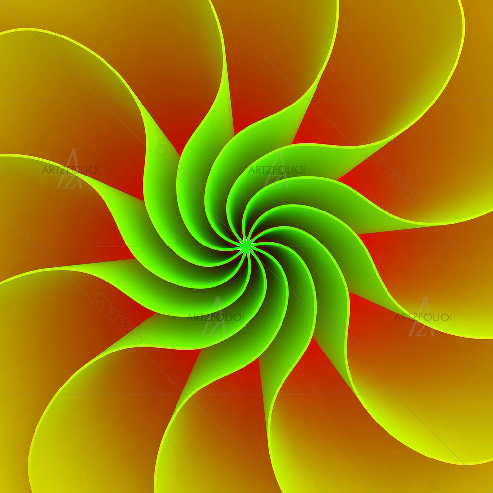 Colorful Abstract Lines — Abstract custom art by ArtzFolio