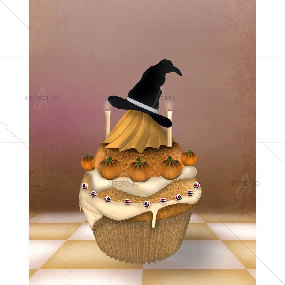 Sweet Halloween Image — custom-size art design 5005896