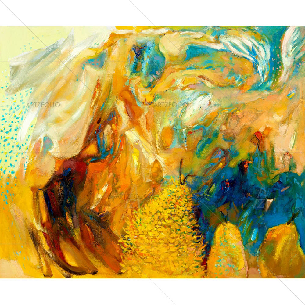 Modern Impressionism Abstract — custom-size art design 5005905