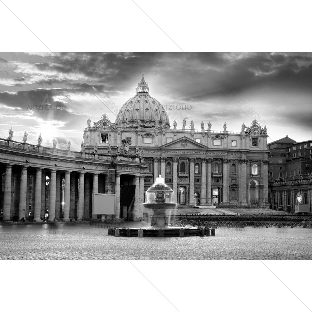 Basilica Di San Pietro, Vatican, Rome, Italy D1 — custom-size art design 5005924