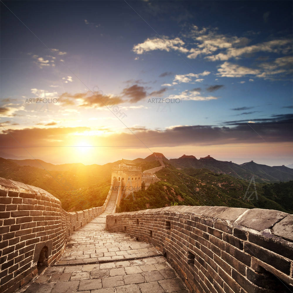 The Landmark Great Wall Of China & Beijing D2 — custom-size art design 5005931