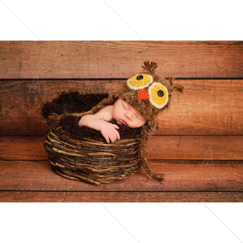 Newborn Baby Girl Sleeping D6 — Asian custom art by ArtzFolio