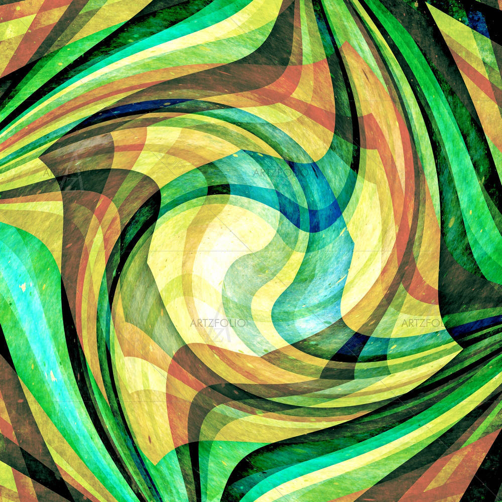 Abstract Colour & Shape Mix D2 — Abstract custom art by ArtzFolio