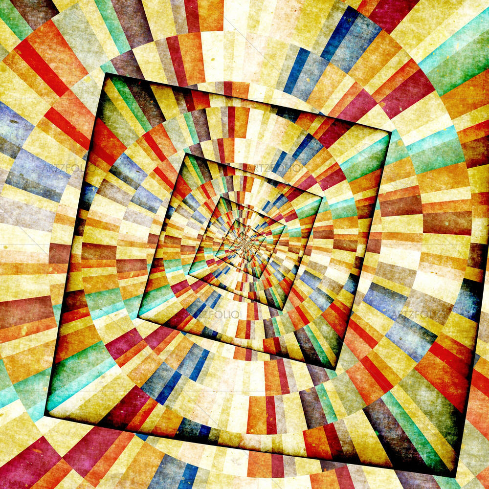 Multicolor Sunbeams D5 — custom-size art design 5005962
