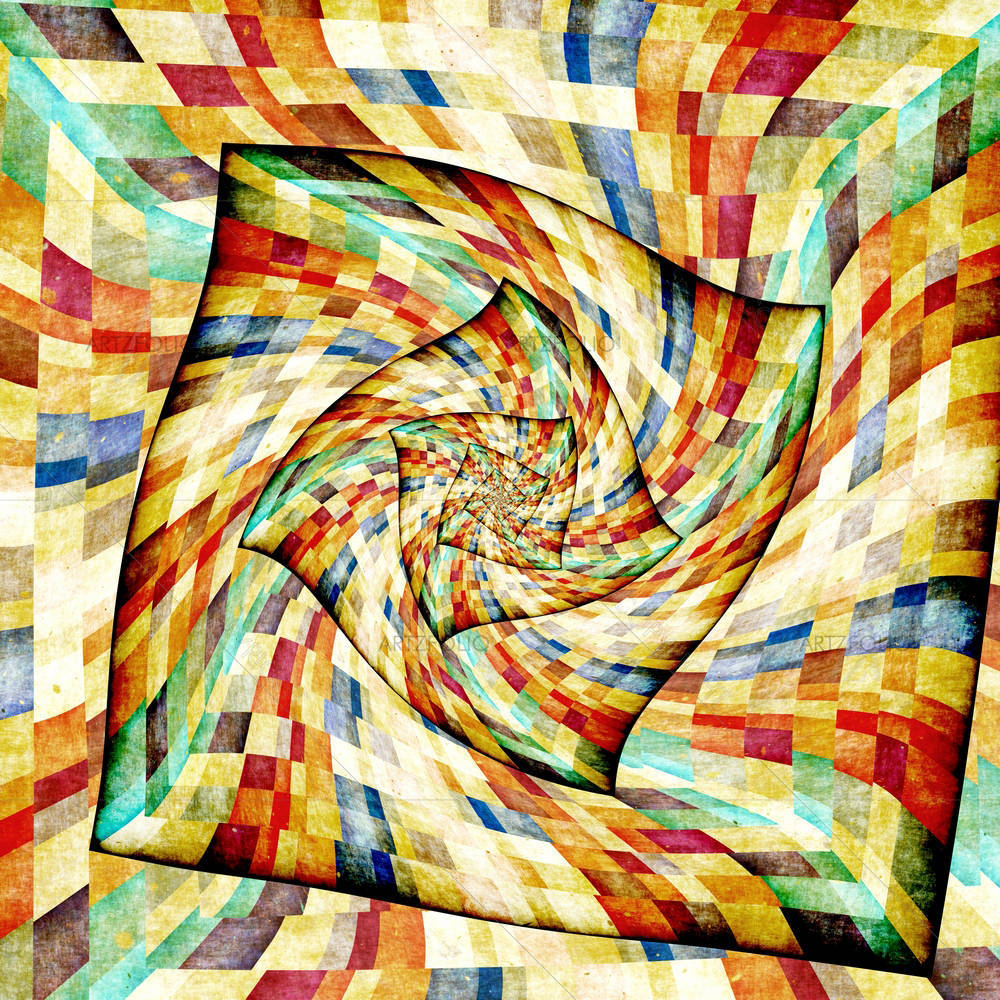 Multicolor Sunbeams D9 — custom-size art design 5005967