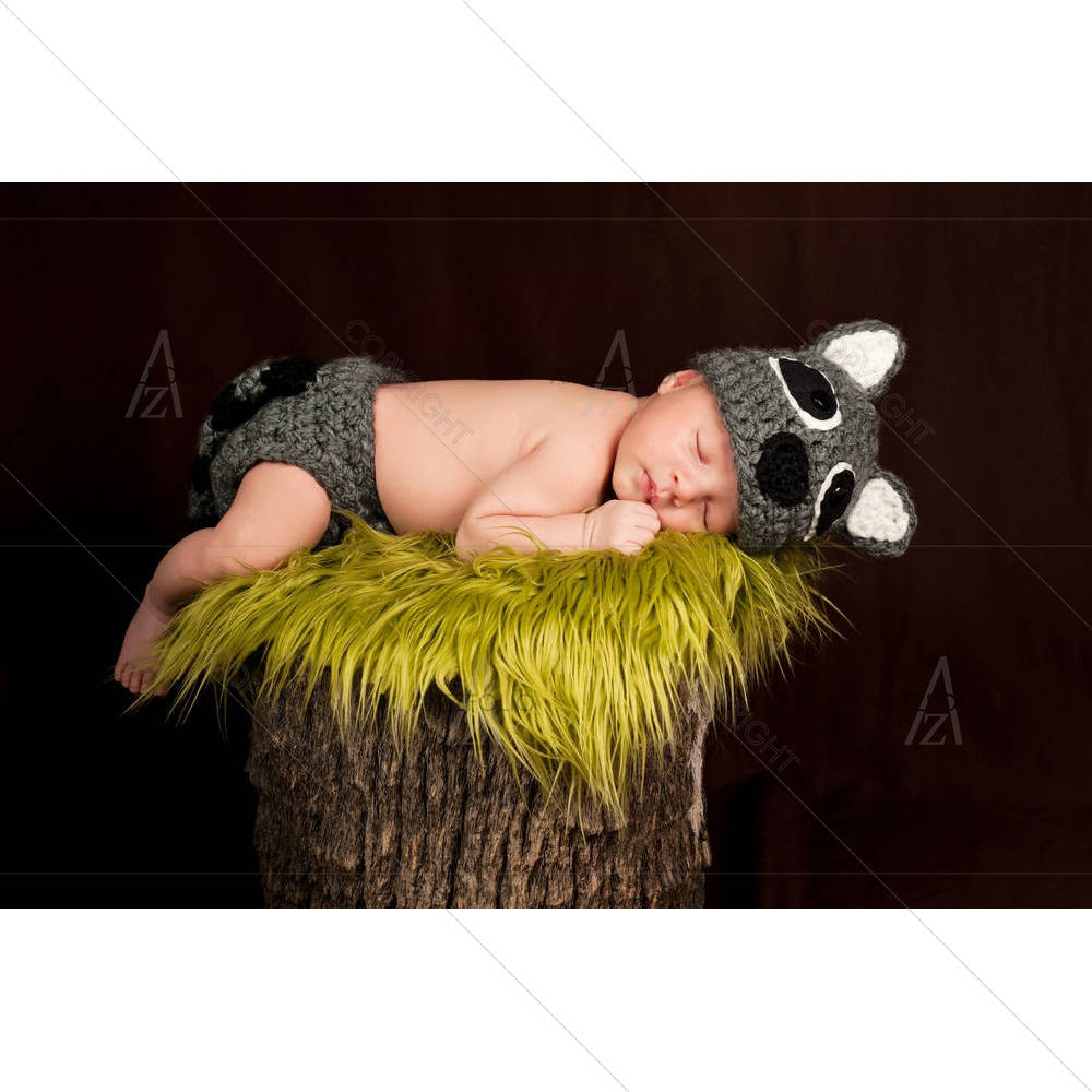 Sleeping Newborn Baby Boy D2 — custom-size art design 5006007