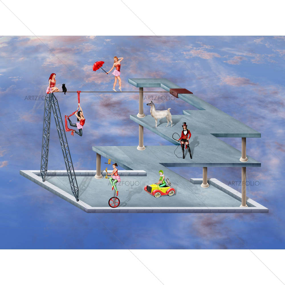 Surreal Circus — custom-size art design 5006024