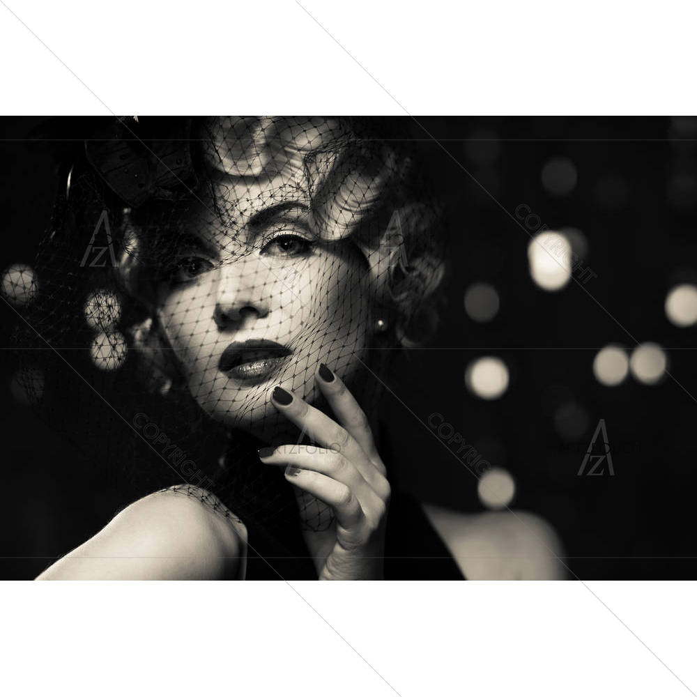 Retro Woman D6 — Adult custom art by ArtzFolio